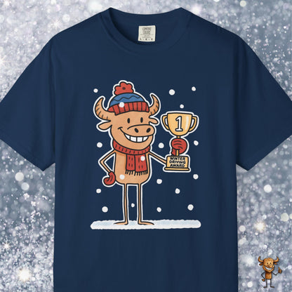 Buffalo holding winter driving award