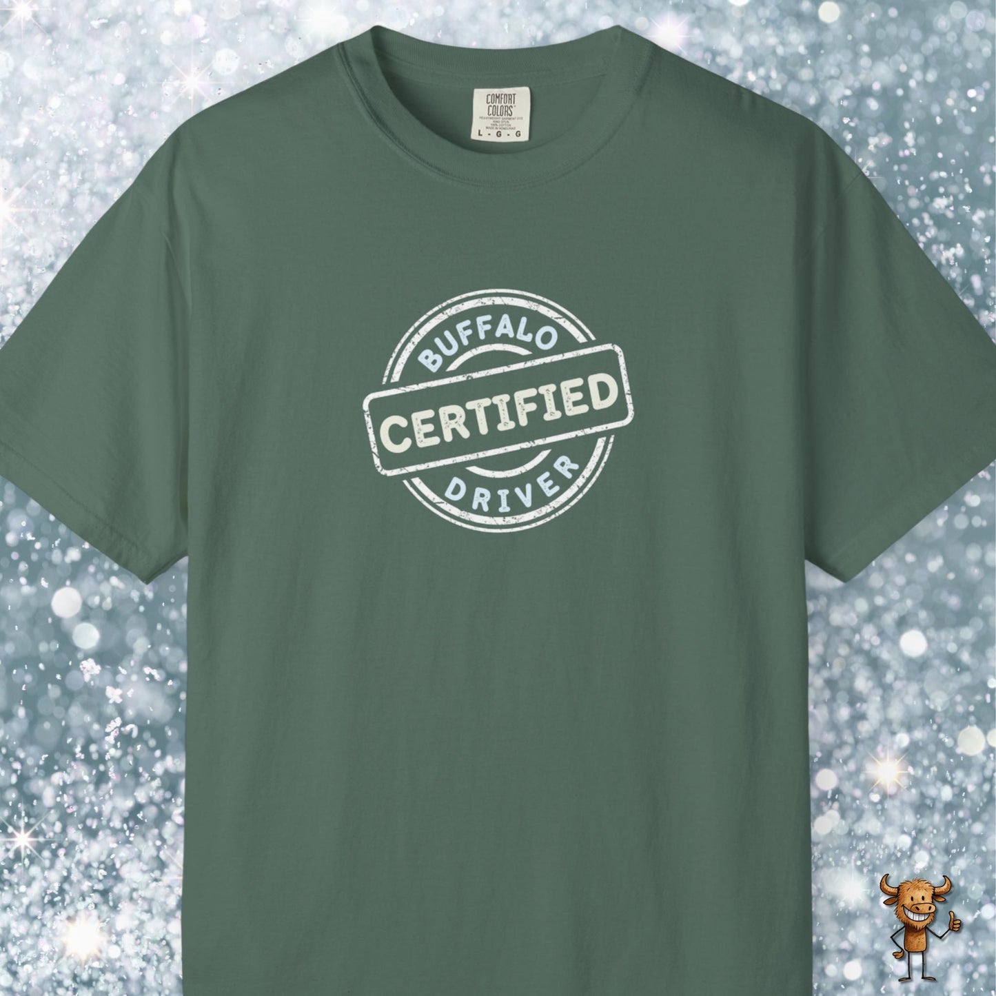 Certified Buffalo driver large stamp