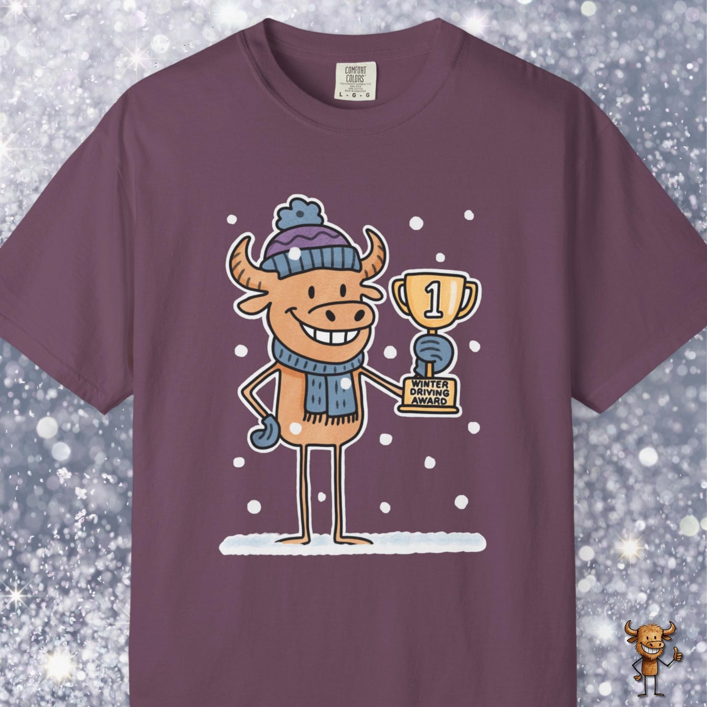 Buffalo holding winter driving award