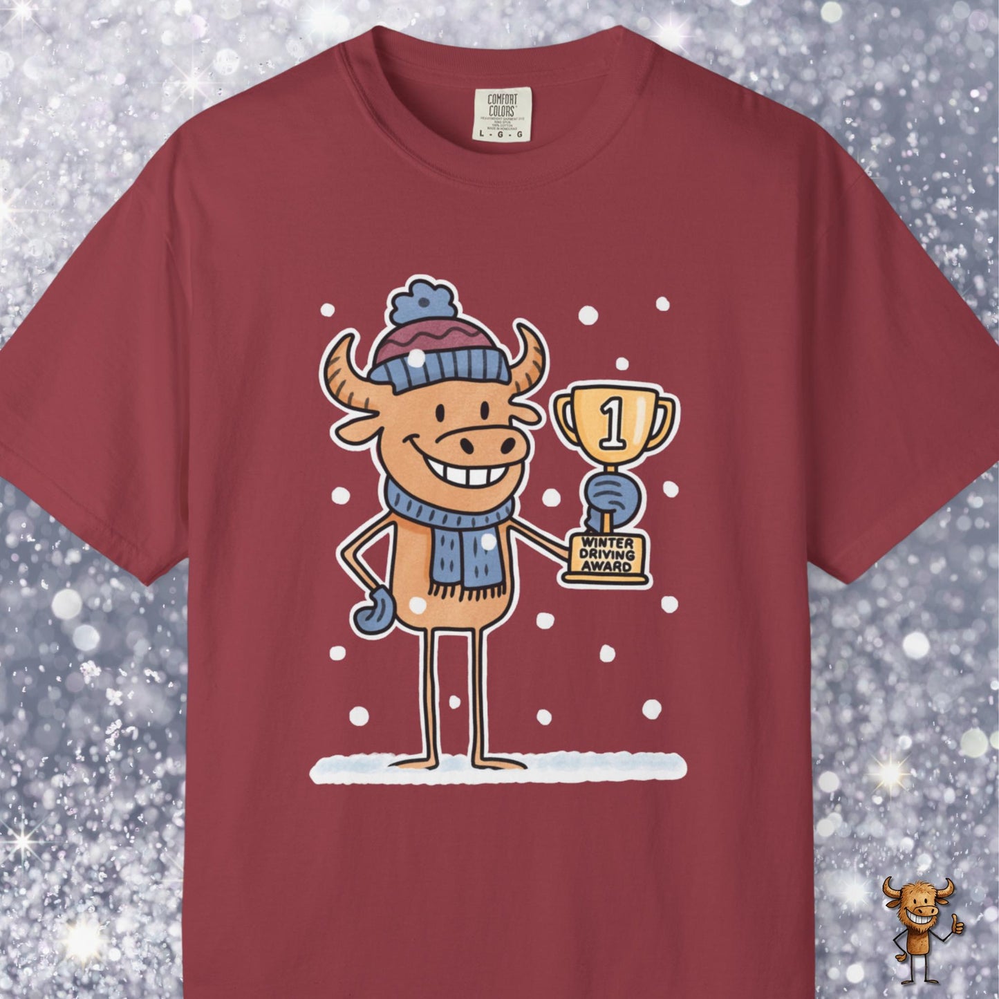 Buffalo holding winter driving award