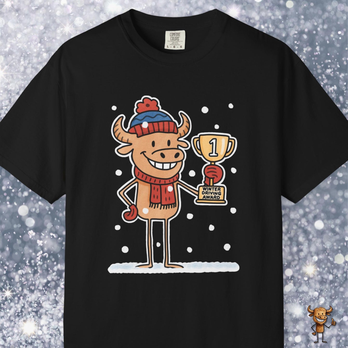 Buffalo holding winter driving award