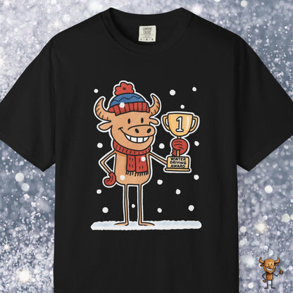 Buffalo holding winter driving award