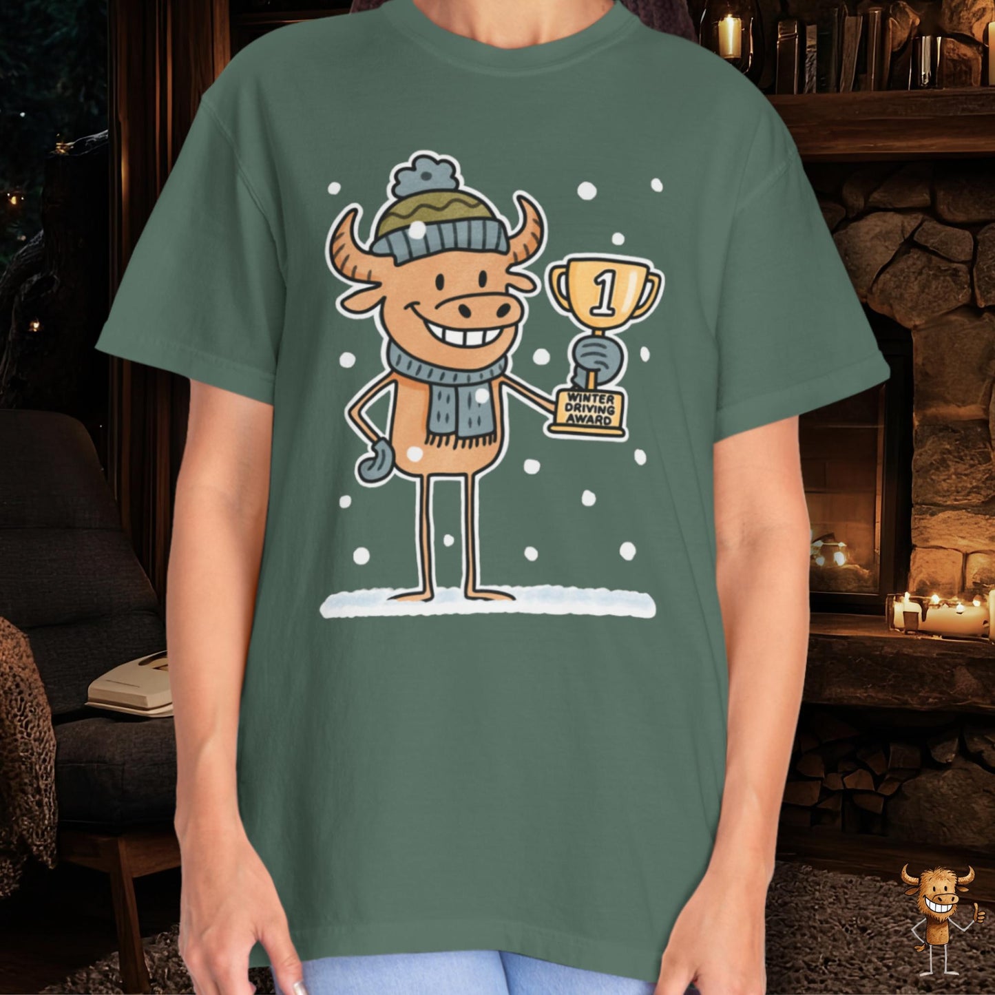 Buffalo holding winter driving award