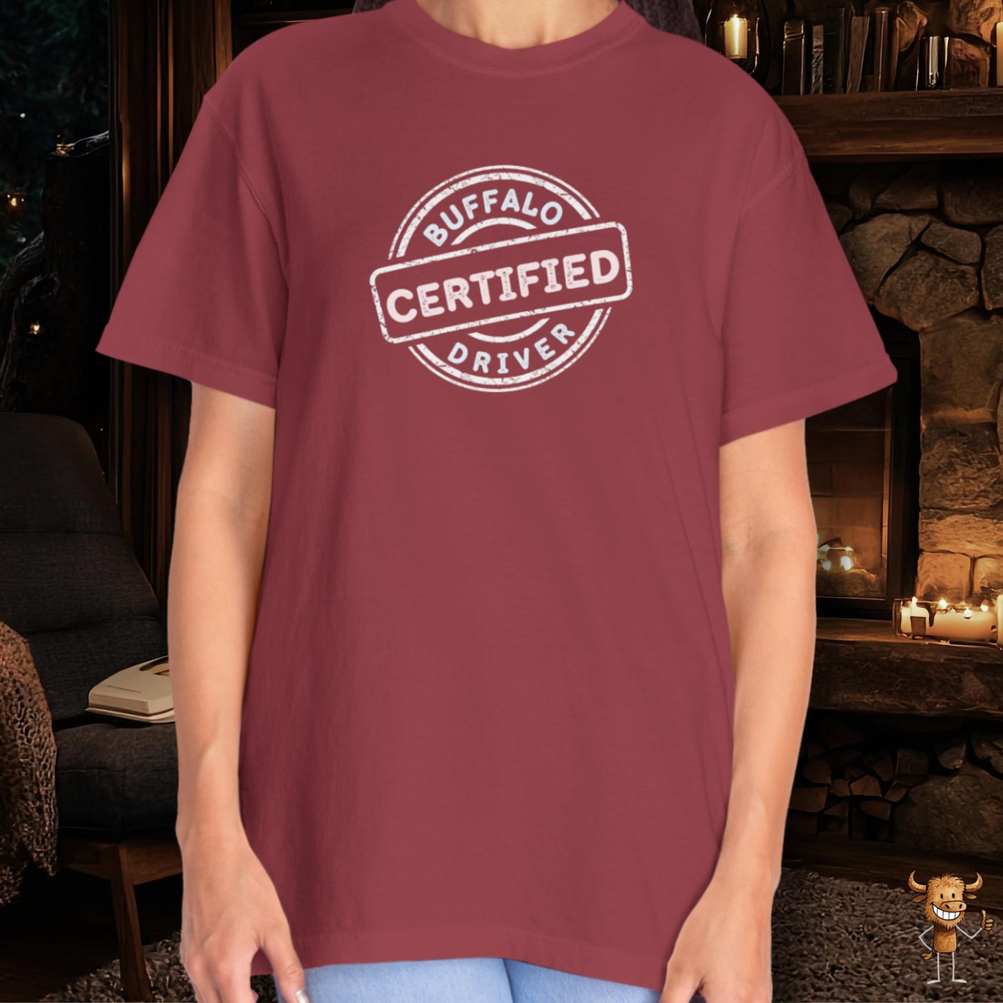 Certified Buffalo driver large stamp